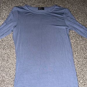 White Fox Only For Tonight Long Sleeve Top Steel